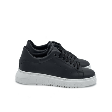 Sneakers suola army nere con puntini - FLAG STORE